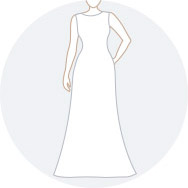 Asequibles Hasta el suelo Vestidos de novia